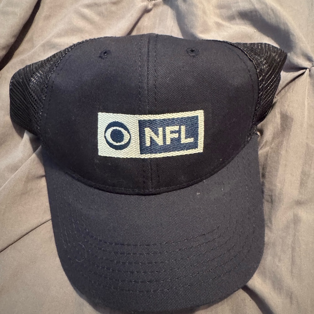 NFL CBS Navy Blue Mesh Baseball Cap